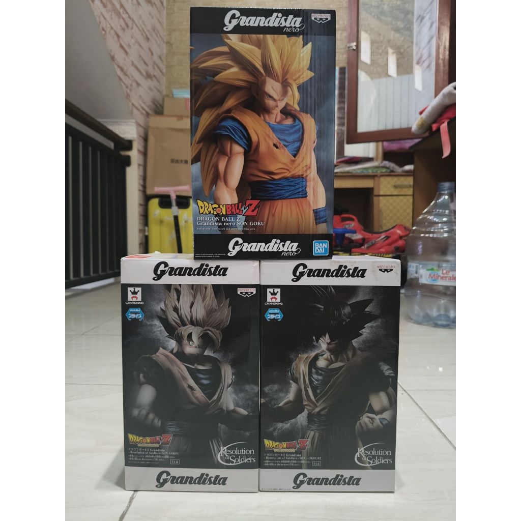 Grandista Original Dragonball son goku normal ss2 ssj2 ss3 ssj3