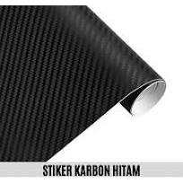 Carbon Skotlet Karbon 6D Sticker Karbon Kevlar Motor Mobil Ukuran 10M
