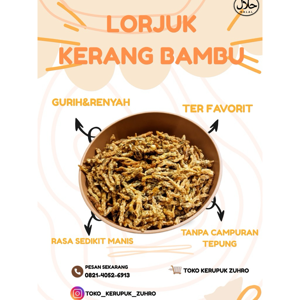 Lorjuk Kerang Bambu 1kg