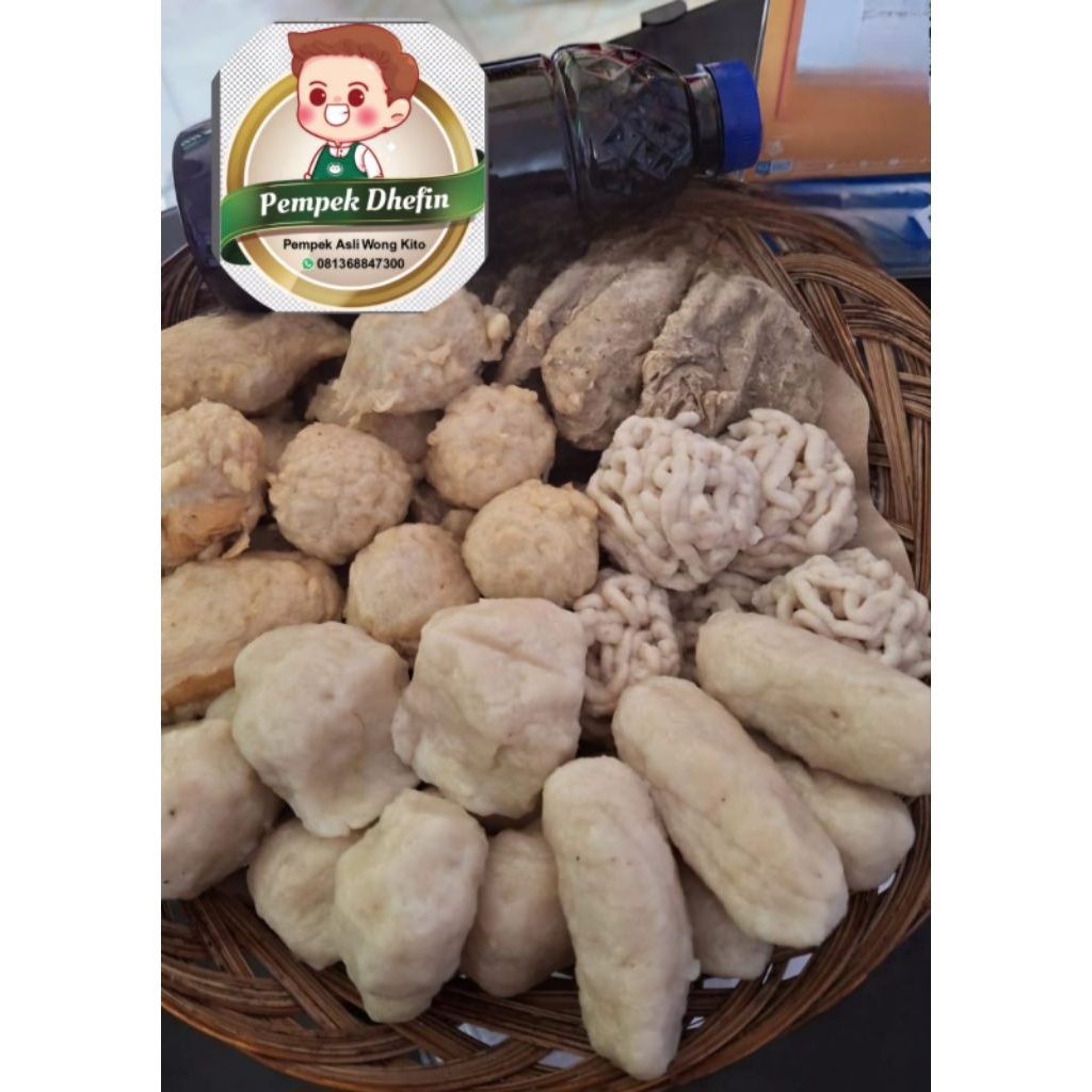 pempek frozen ikan kakap