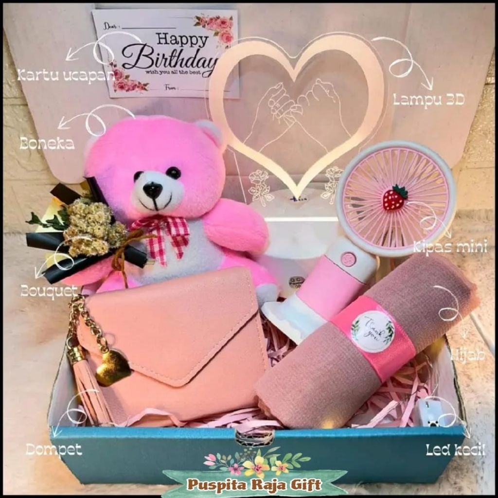 Hampers Kado Ultah Cewe Hadiah Spesial Wisuda Anniversary