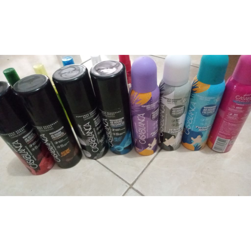 Casablanca body spray