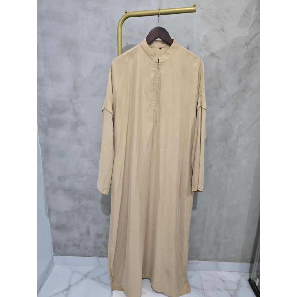 taza fina abaya beige L