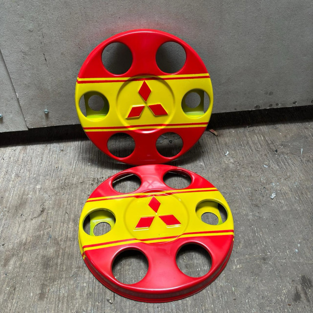WILDOP DOP WELDOP TRUCK CANTER MEDIUM BUS MODEL RING DONAT PLAT BESI RODA BAN BAGIAN DEPAN MOTIF GAR