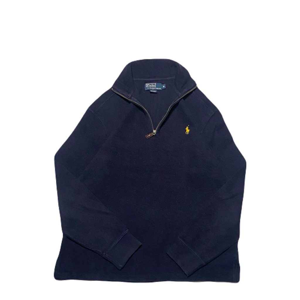 OLOP RL Knit Sweater Halfzip Navy