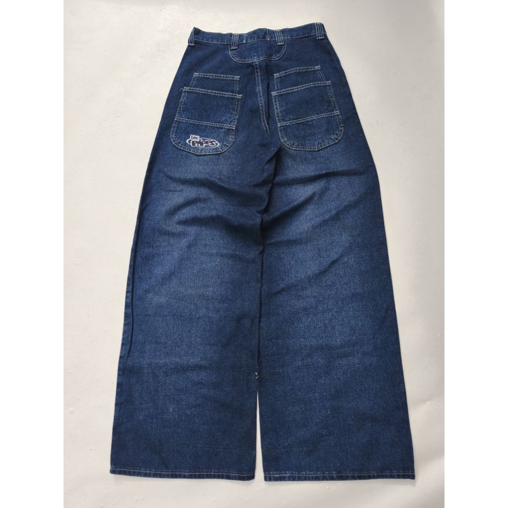 Y2K VINTAGE LE3 PIPES WIDE LEG BAGGY NOT JNCO DOGTOWN SOHK FUBU SOUTHPOLE KARLKANI PELLE PELLE EVISU