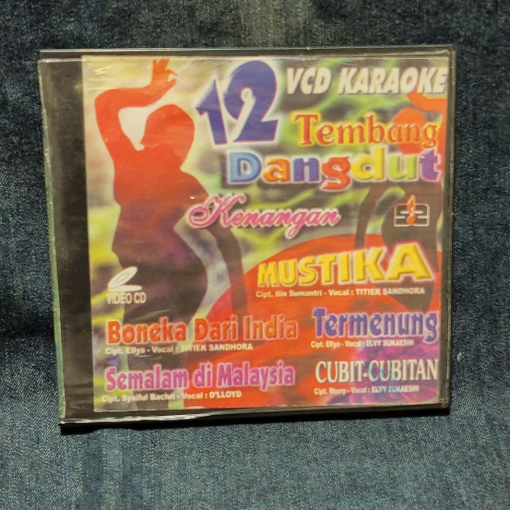 VCD Karaoke 12 Dangdut Kenangan
