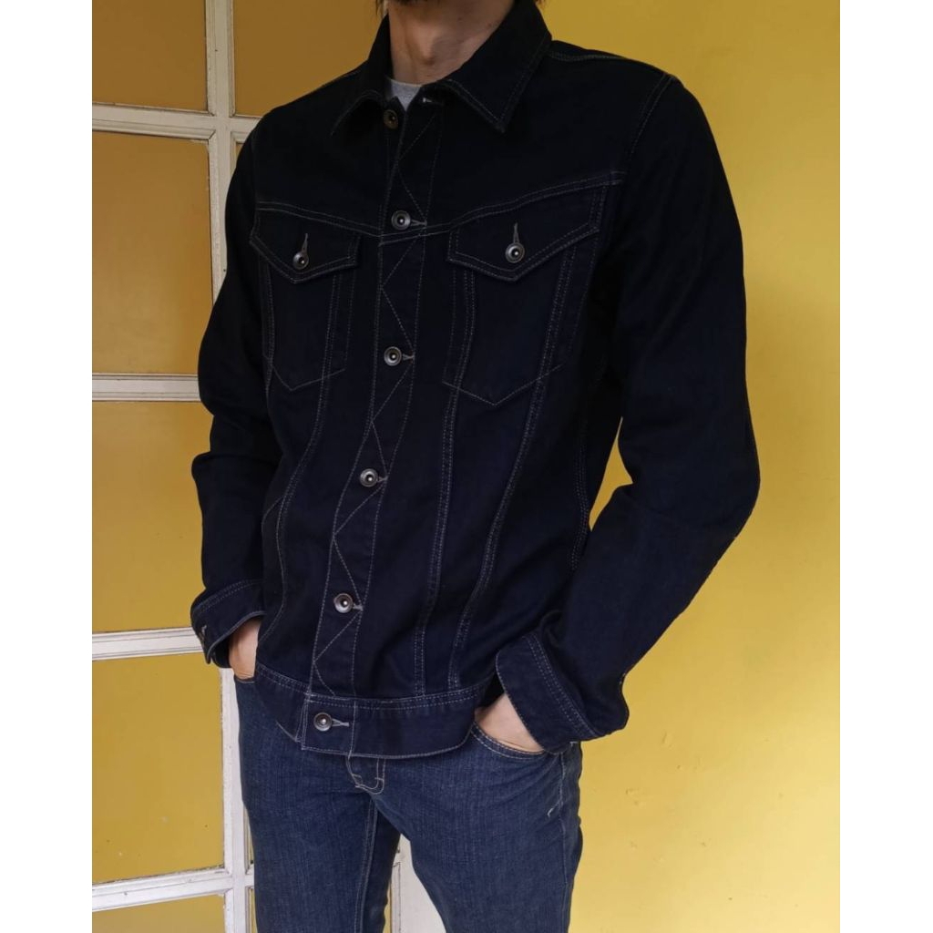 Jaket Jeans Denim BACK NUMBER