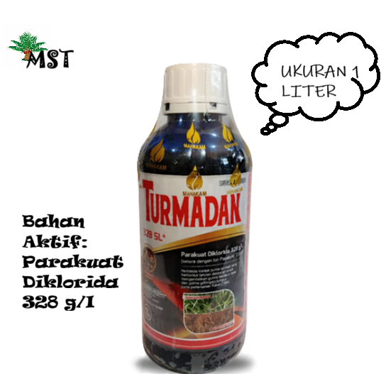 Herbisida Turmadan 328SL 1L Efektif Gulma Berdaun Lebar