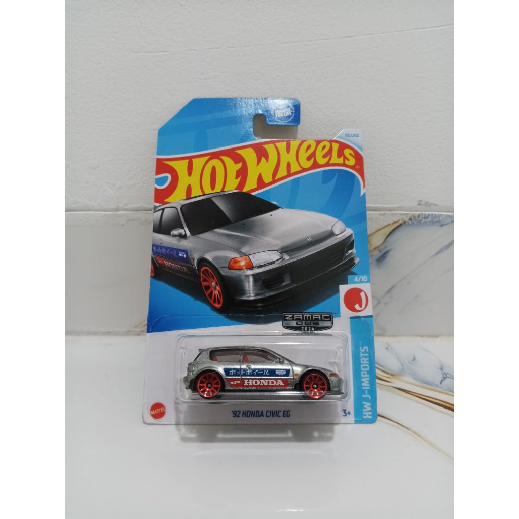 Hotwheels Honda Civic EG Zamac