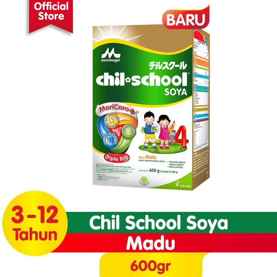 Morinaga Chil School Soya Madu 600g