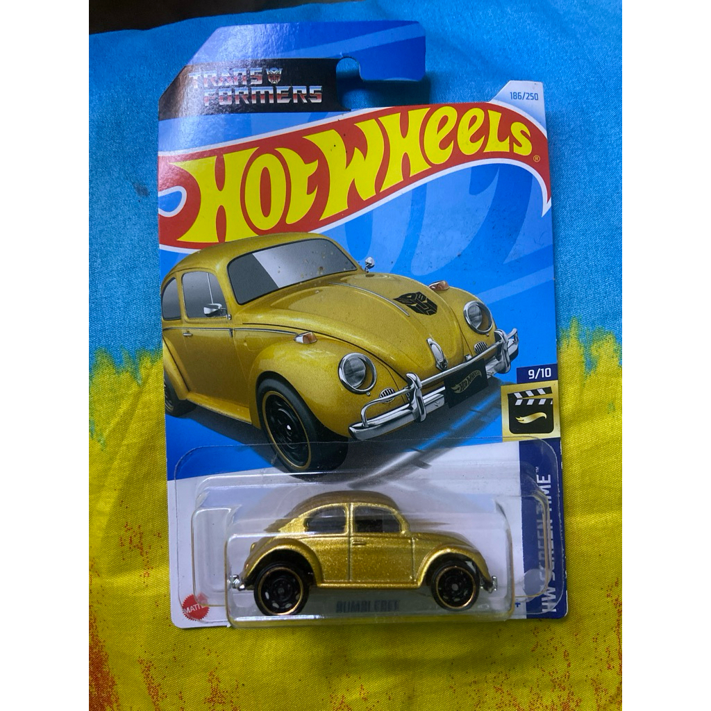 hotwheels vw beetle bumblee bee