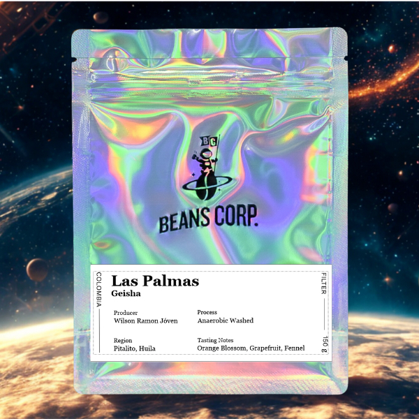 Colombia Las Palmas Geisha - Anaerobic Washed - Filter Specialty Coffee Arabica - Biji Kopi Arabika 