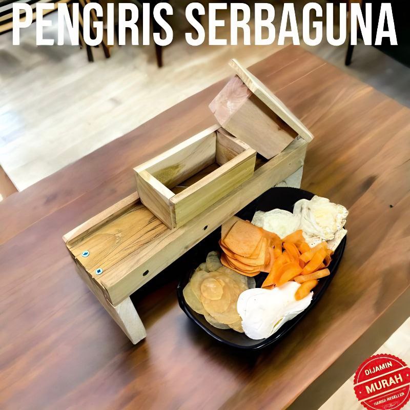ALAT PENGIRIS PERAJANG PEMOTONG PARUTAN PENCACAH PASAH SERUTAN SERUT PARUT SERBAGUNA KAYU JATI UNTUK