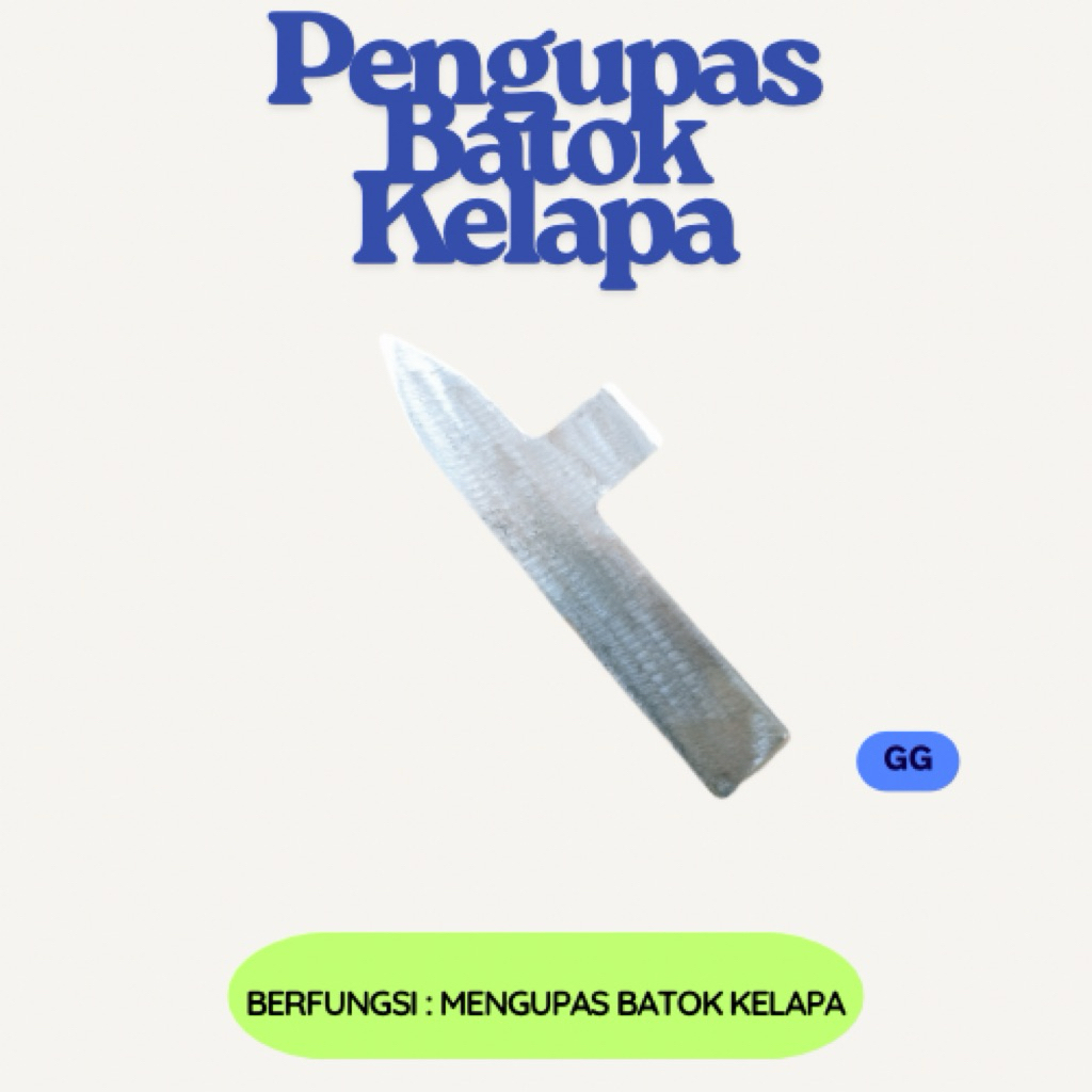 Alat Pengupas Batok Kelapa/Alat Pencungkil Batok Kelapa