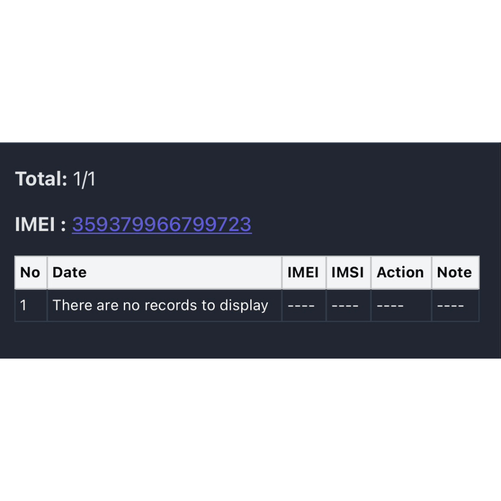 UNLCK BLOKIR IMEI IPHONE ANDROID