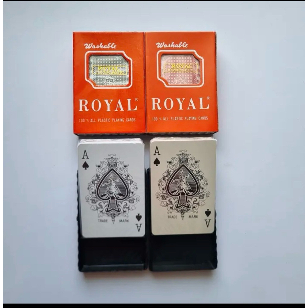 KARTU REMI ROYAL PLASTIK SINGLE