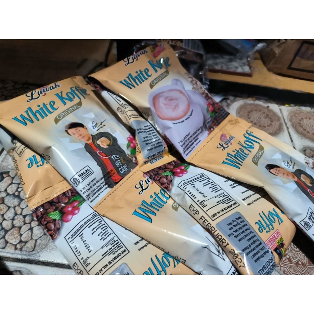 luwak white coffee 1 renceng