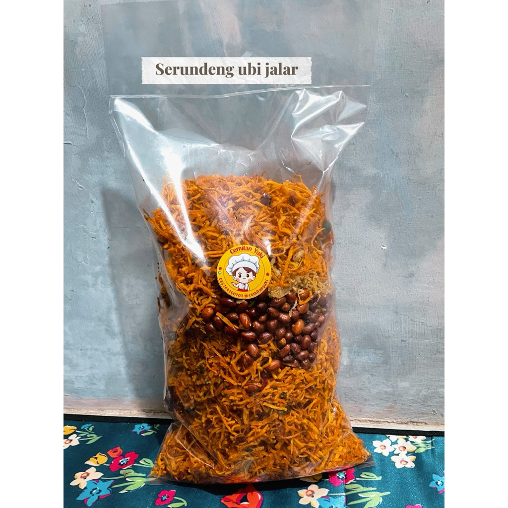 1KG SERUNDENG UBI JALAR KHAS MINANG PADANG ASLI