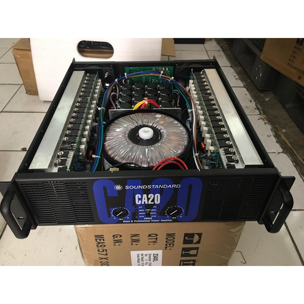 POWER AMPLI SOUNDSTANDARD CA20 SOUNDSTANDARD CA 20 BODY PANJANG
