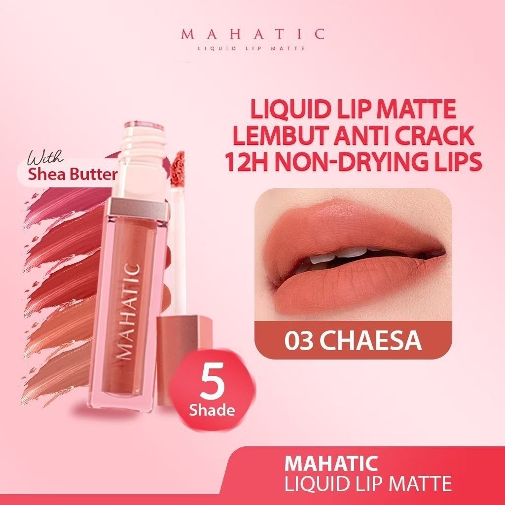 MAHATIC LIP MATE (Nude Ombre Lip Cream, Transferprof, Aman untuk Bumil Busuy Bu Oki Setiana Dewi