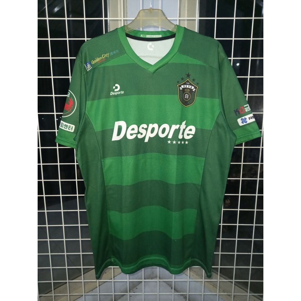 JERSEY BOLA TIM KOREA WARNA HIJAU PUTIH NO PUNGGUNG 23 BY DESPORTE
