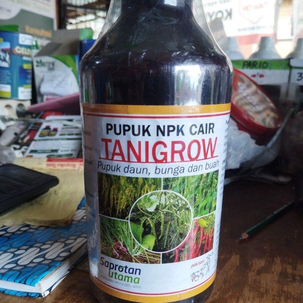 Pupuk NPK cair Tanigrow Kemasan 1L original