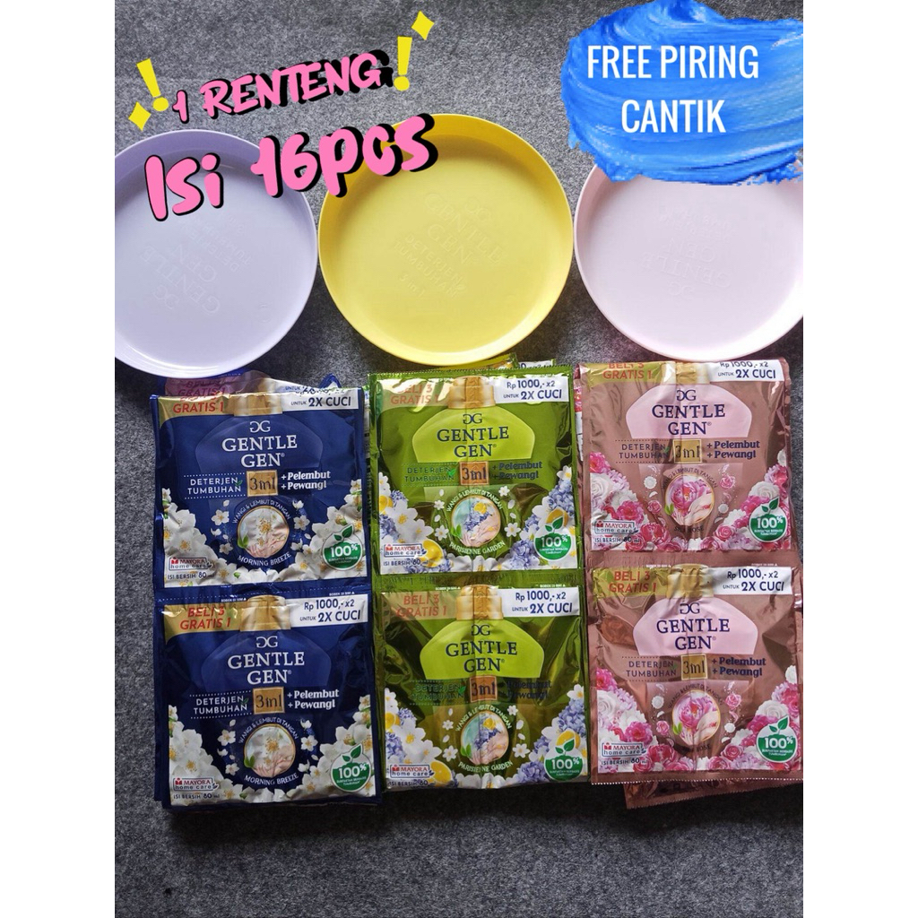 GENTLE GEN FREE PIRING - GENTLE GEN SASET 16pcs