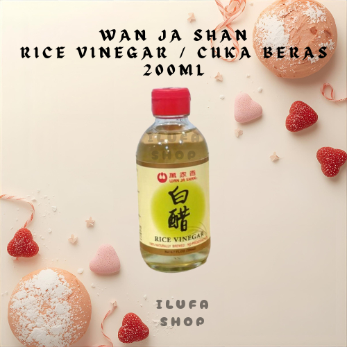 Wan Ja Shan Rice Vinegar Cuka Beras 200 Ml / Cuka Beras
