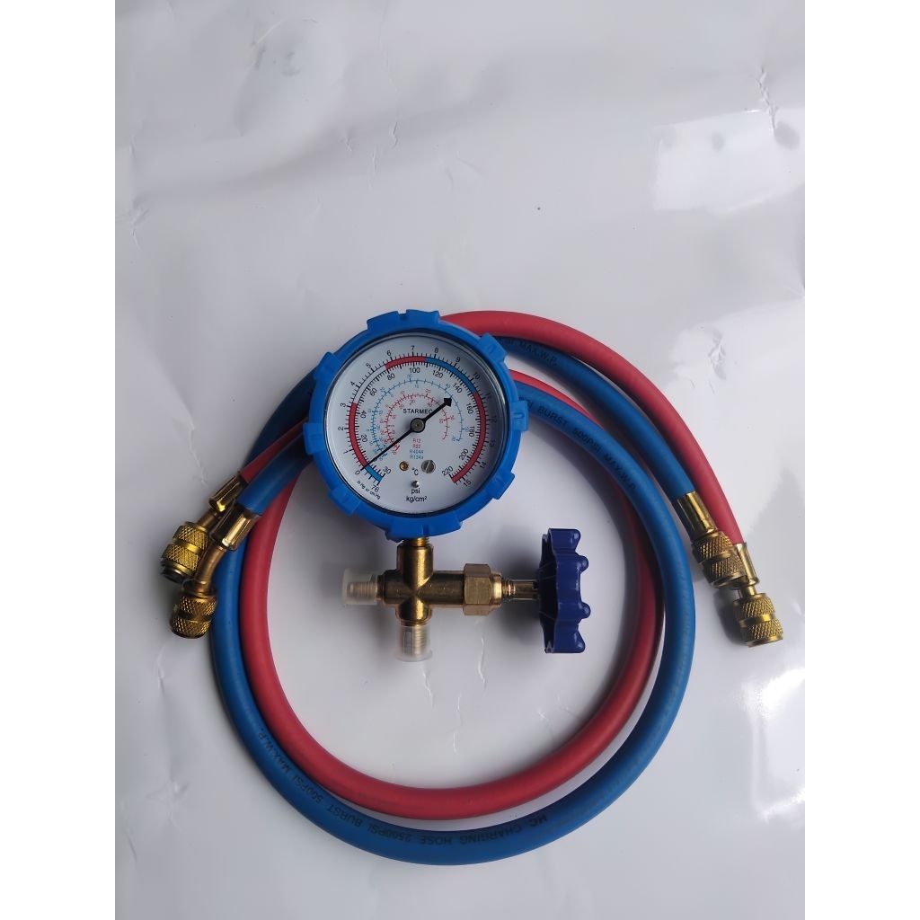 Set manifold Starmec R22+selang 2pcs