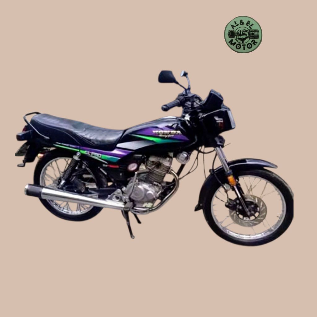 Stiker Striping Lis Body Motor Honda Gl Pro 1997 Neotech Hijau