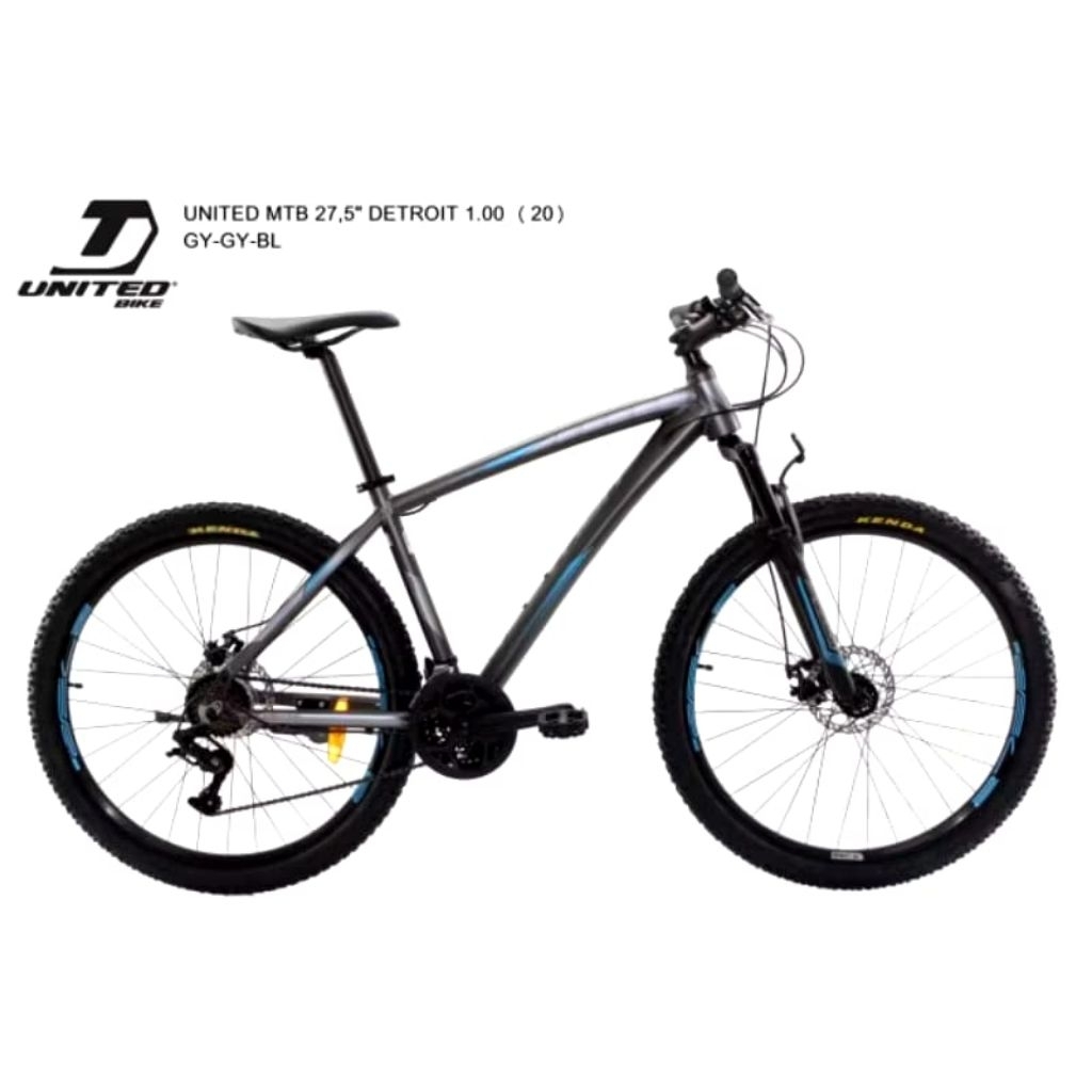 SEPEDA MTB 27,5" UNITED DETROIT 1.0