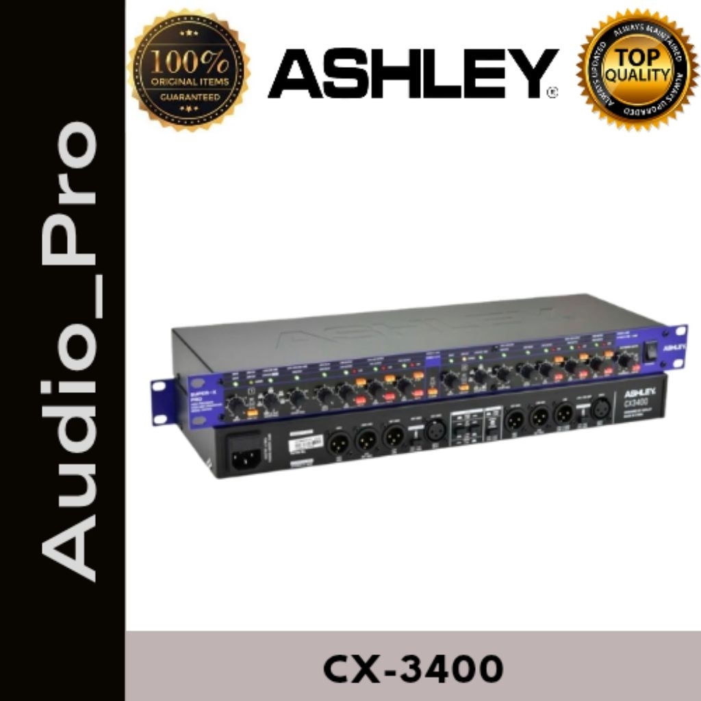 Crossover Aktif Ashley CX 3400 | Ashley CX-3400 | Ashley CX3400 Crossover