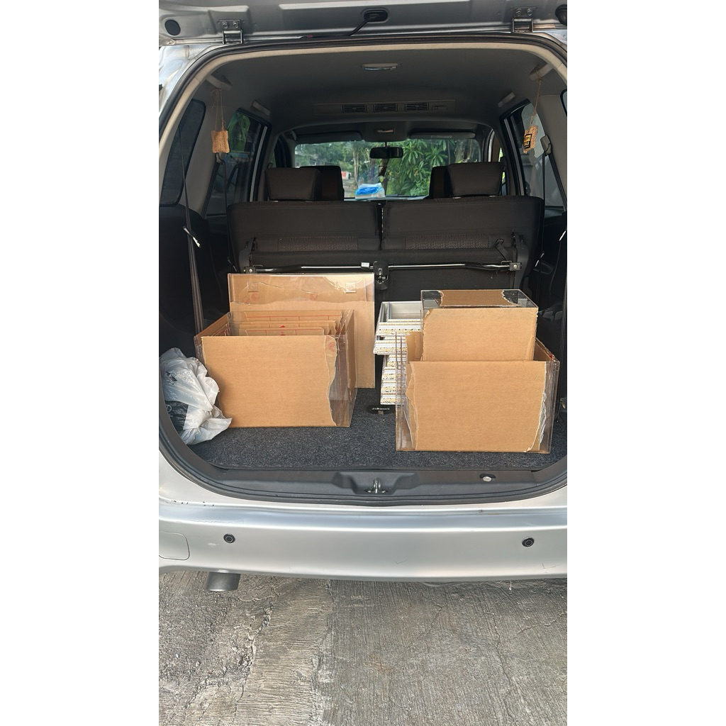 box seserahan hantaran akrilik isi 5 pcs per set