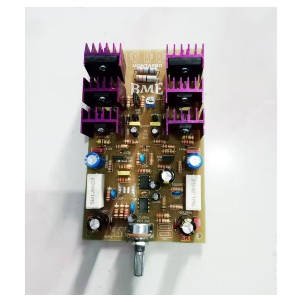 Kit Driver Power Amplifier MONTARBO Power Raksasa  Italy BME