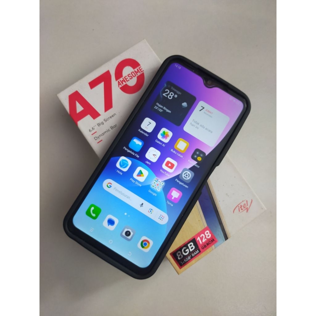 Itel A70 normal ram 8/128