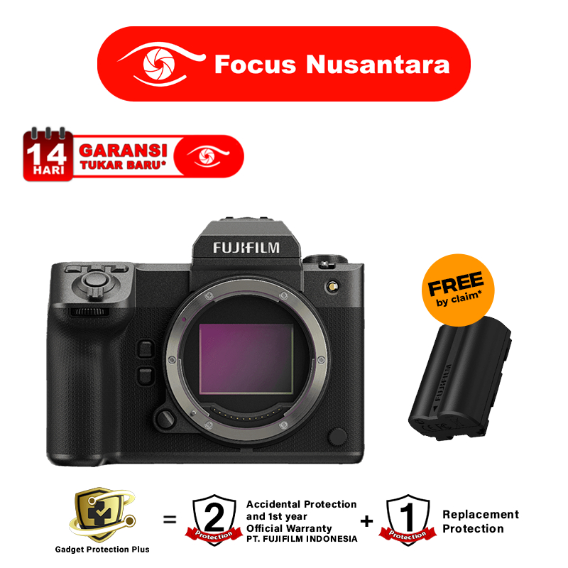 Fuji GFX100 Kamera Mirrorless Format Medium