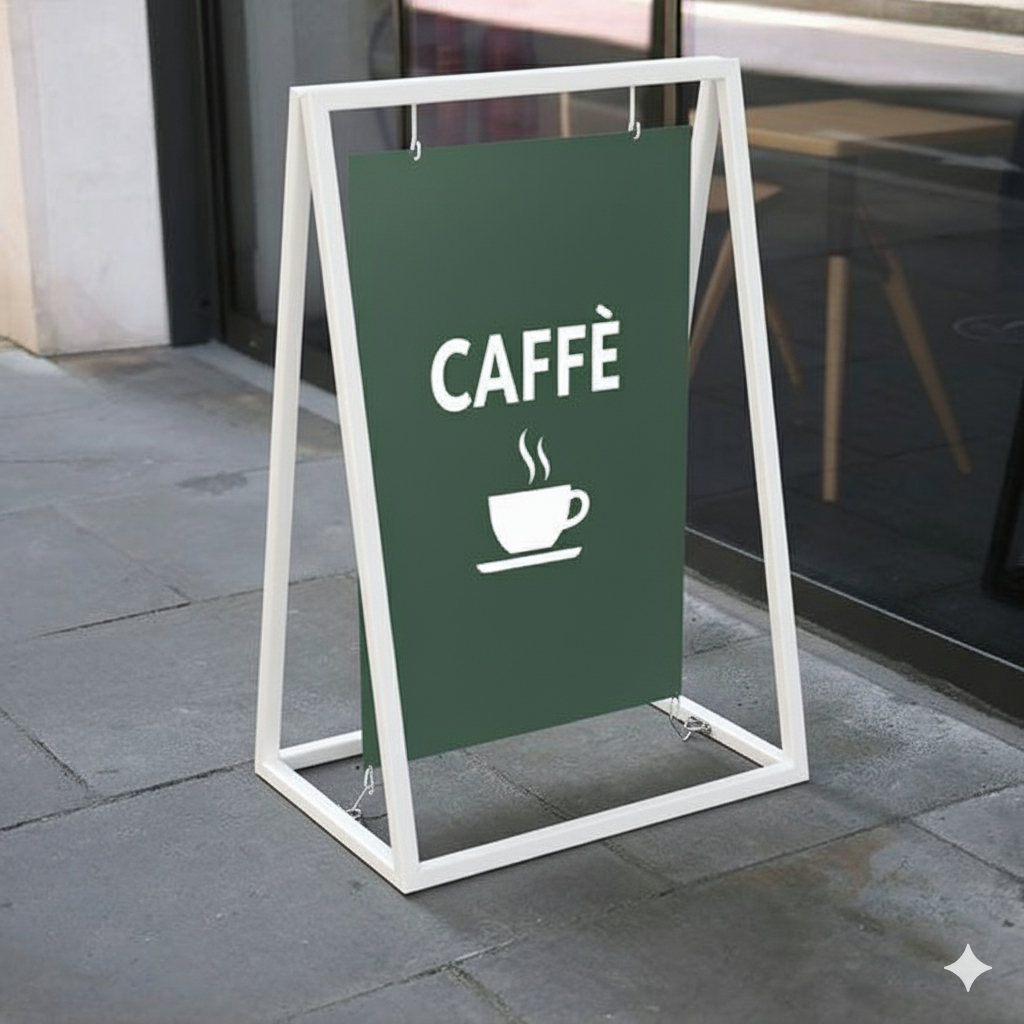 Standing Banner Holo Besi Untuk penggunaan di luar ruangan Outdoor - standing banner