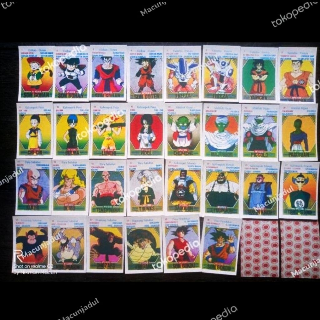 KWARTED KECIL DRAGON BALL, KWARTED JADUL, GAMBARAN JADUL, UMBUL JADUL, MAINAN JADUL, MAINAN NOSTALGI