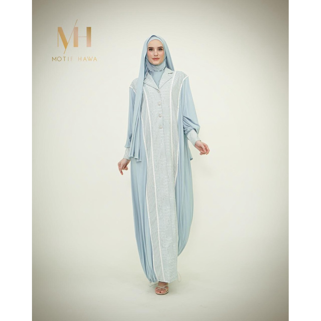 Gamis Motif Hawa Enola Series Dress terbaru original