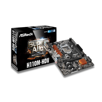 Motherboard Asrock H110M-HDV