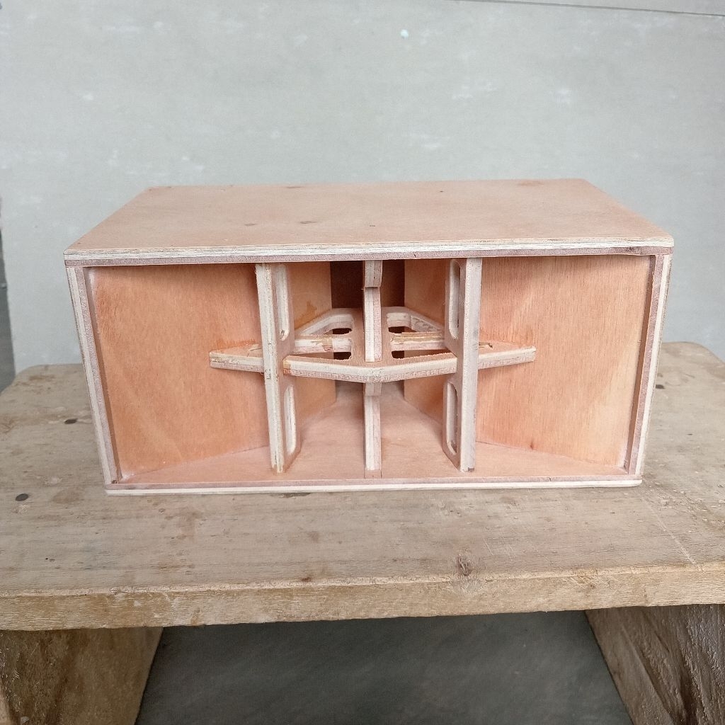 Box CLA 3 inch double speaker triplek 8mm l Box Speaker CLa 3 inch double murah