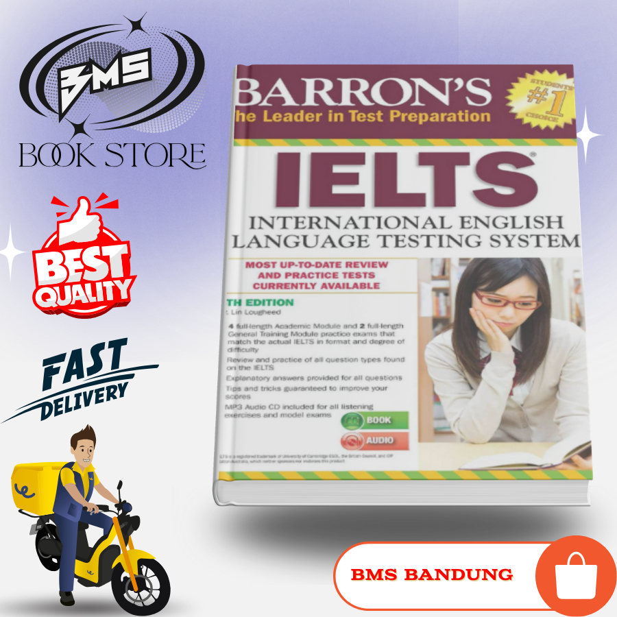 Barron’s IELTS 4th Edition – Buku Latihan & Review