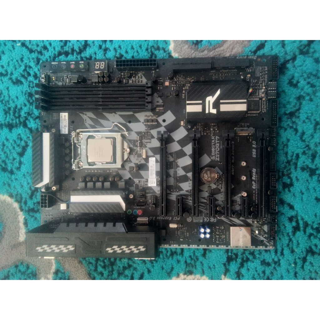 paketan mobo i3 8100 Motherboard Gaming Gen 6 - 9 Z170gt7 DDR4 Biostar