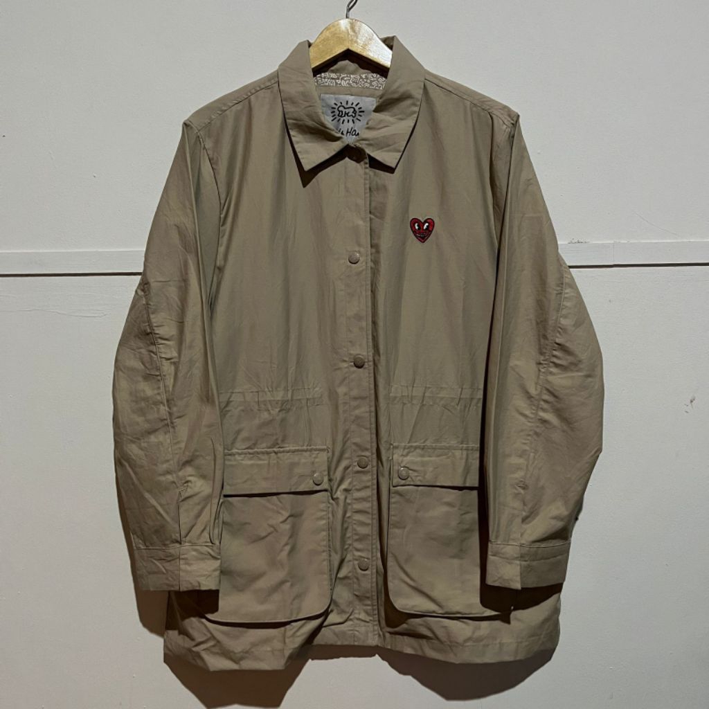 Coach Jacket Keith Haring Cream