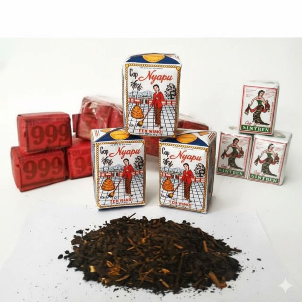 teh sintren, nyapu, 999 (masing² 1 press)