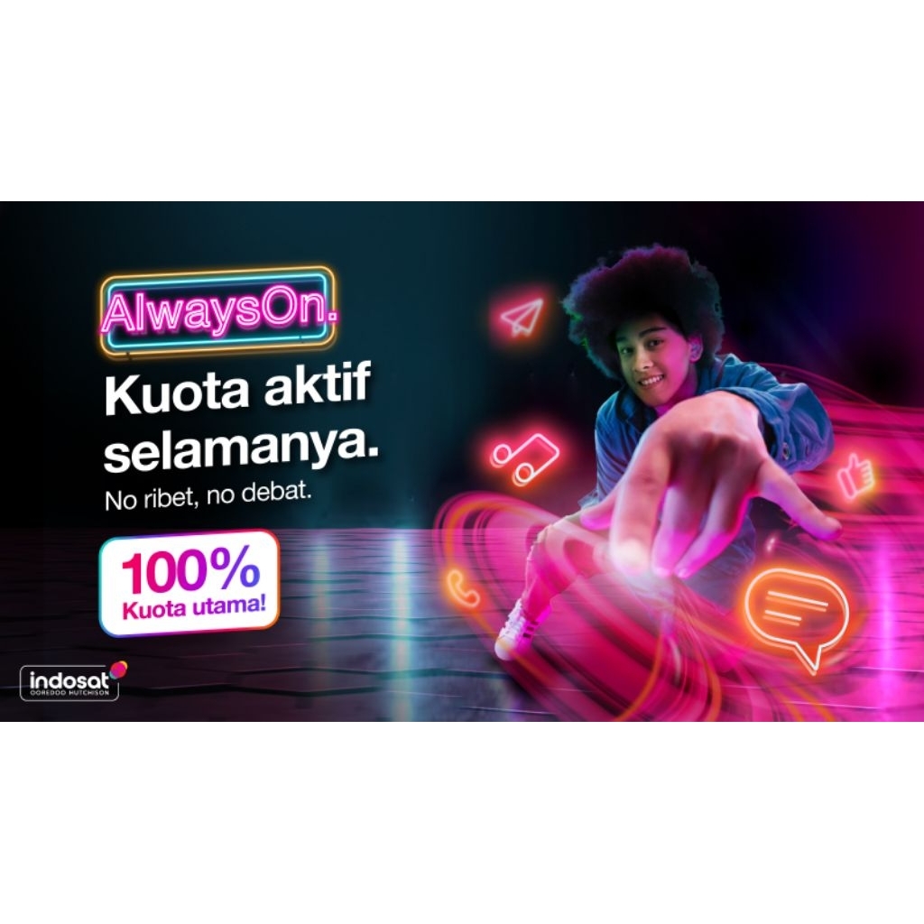 KUOTA TRI AON - ALWAYS ON - ISI ULANG KUOTA TRI - KUOTA MURAH TRI 3 - AON