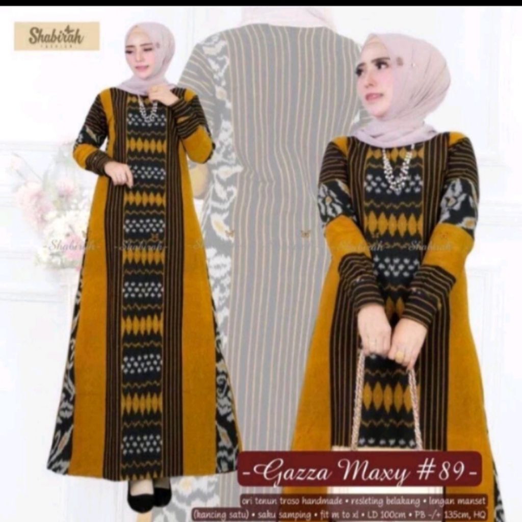 GAMIS TENUN GAMIS TENUN BAJU TENUN WANITA MUSLIM BAJU MUSLIM TENUN