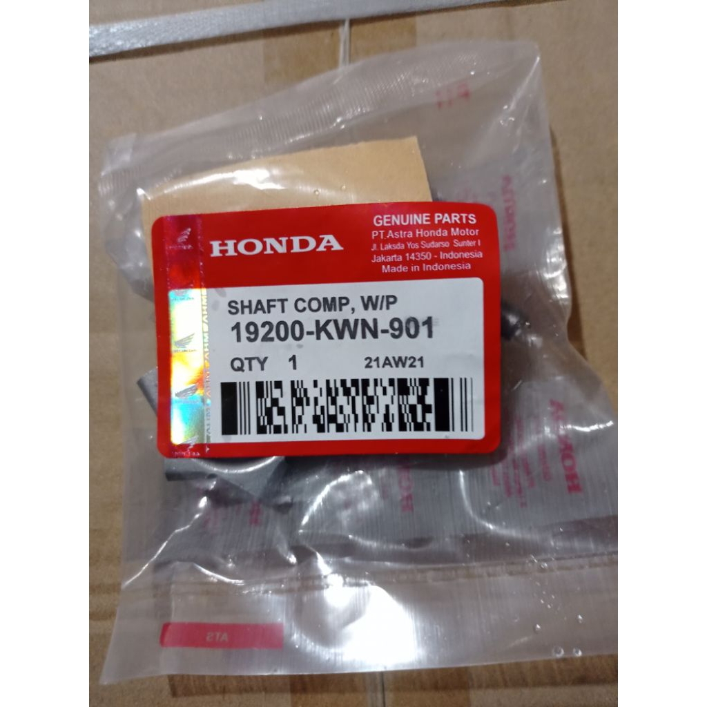 as water pump vario 125