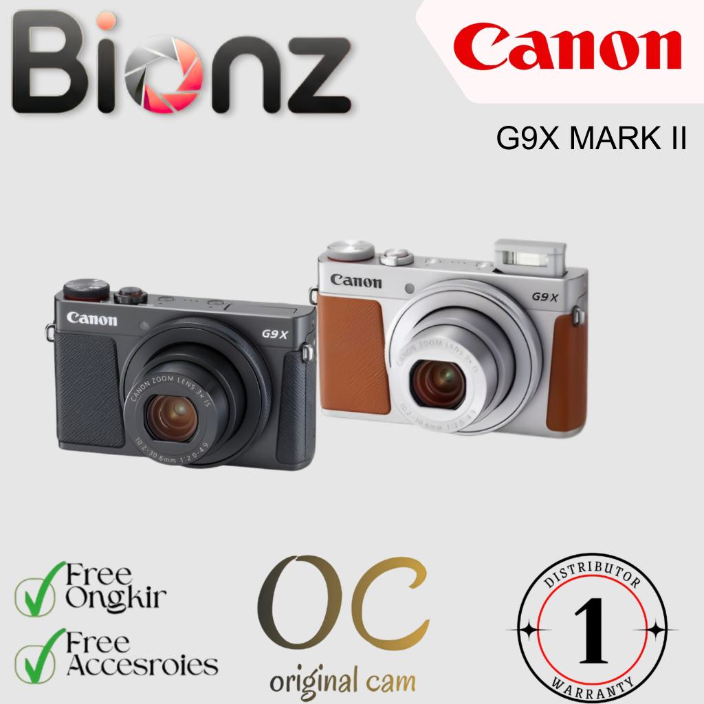 CAMERA CANON POWERSHOOT G9X II / CANON G9X MARK II